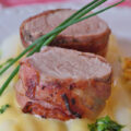 Lachs mit Schweinefilet